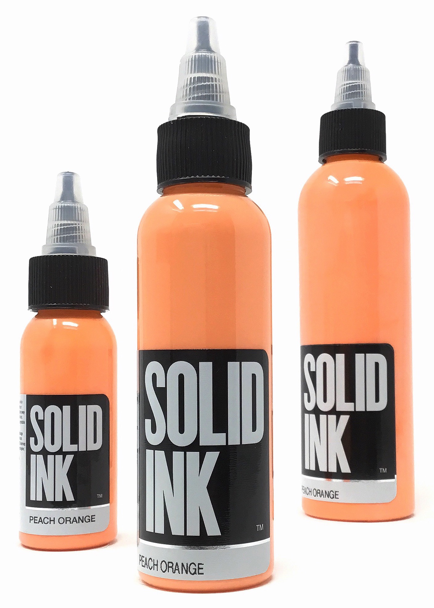 Solid Tattoo Ink Peach Orange